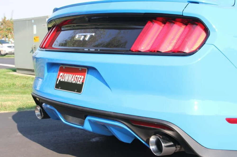 2015-2017 Ford Mustang Axle-Back Exhaust Flowmaster Stainless Steel